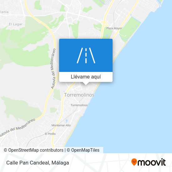 Mapa Calle Pan Candeal