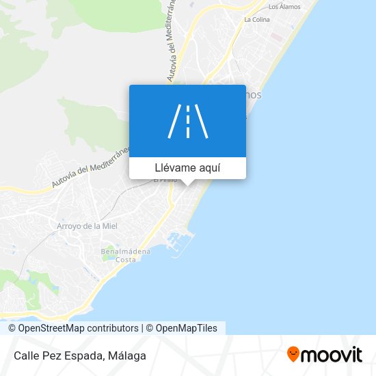 Mapa Calle Pez Espada
