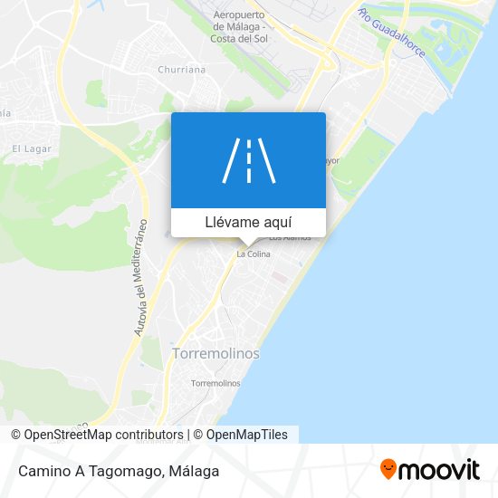 Mapa Camino A Tagomago