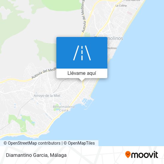 Mapa Diamantino Garcia