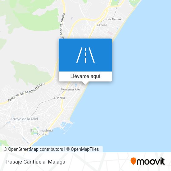 Mapa Pasaje Carihuela