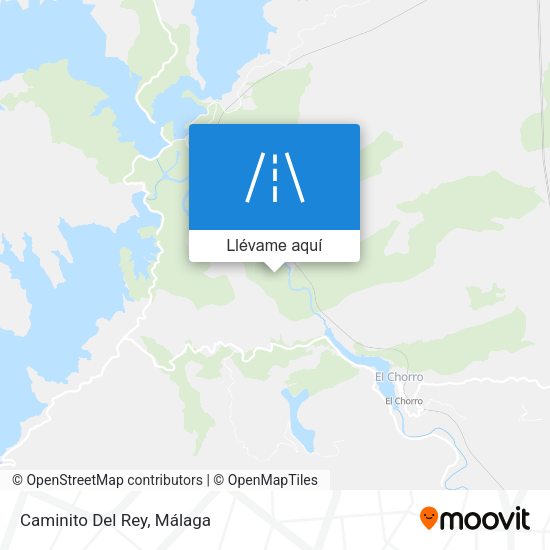 Mapa Caminito Del Rey