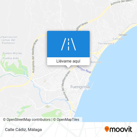 Mapa Calle Cádiz