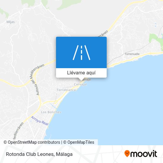 Mapa Rotonda Club Leones