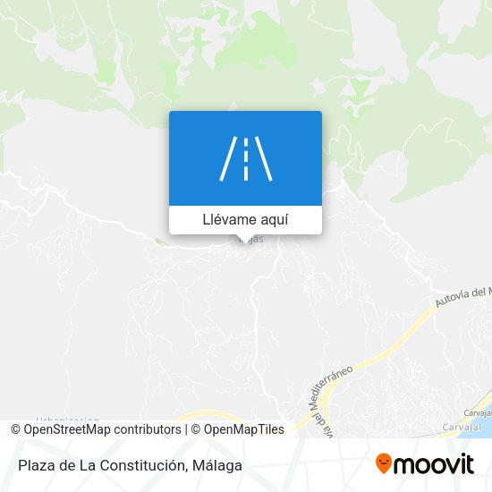 Mapa Plaza de La Constitución