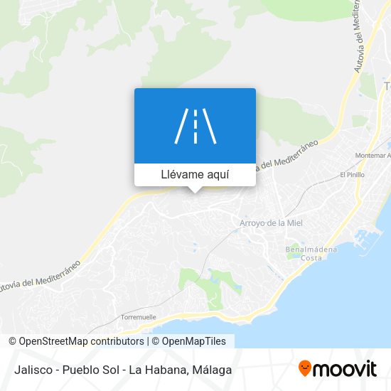 Mapa Jalisco - Pueblo Sol - La Habana