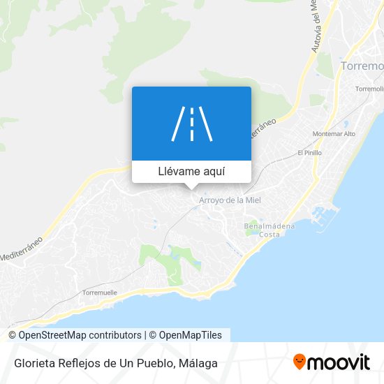 Mapa Glorieta Reflejos de Un Pueblo