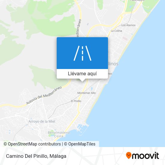 Mapa Camino Del Pinillo