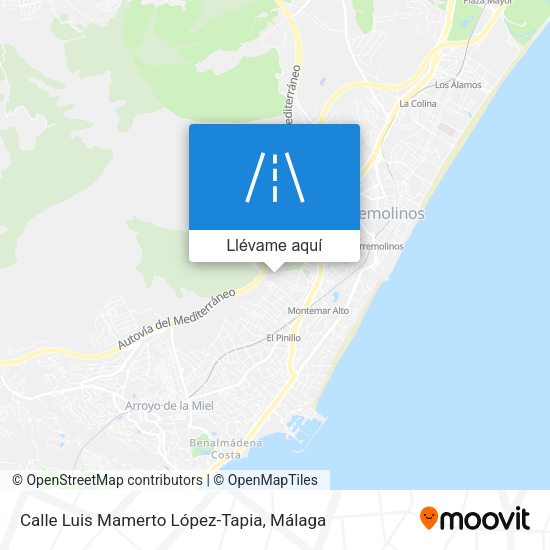 Mapa Calle Luis Mamerto López-Tapia
