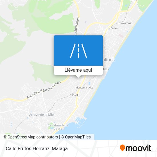 Mapa Calle Frutos Herranz
