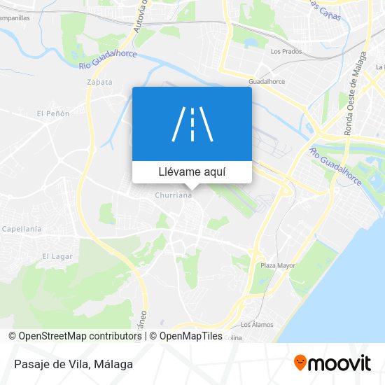 Mapa Pasaje de Vila