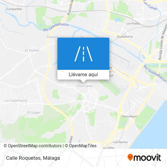 Mapa Calle Roquetas