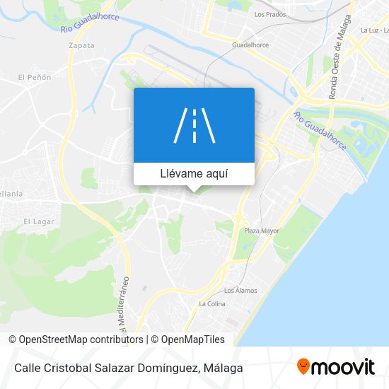 Mapa Calle Cristobal Salazar Domínguez