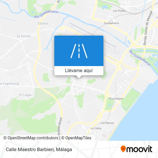 Mapa Calle Maestro Barbieri
