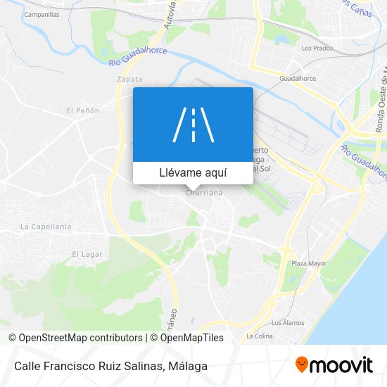 Mapa Calle Francisco Ruiz Salinas