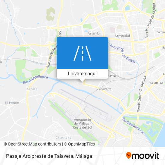 Mapa Pasaje Arcipreste de Talavera