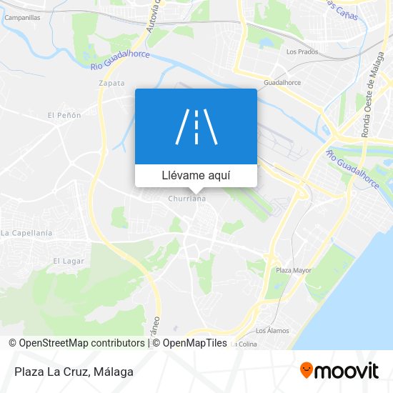 Mapa Plaza La Cruz