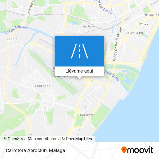 Mapa Carretera Aeroclub