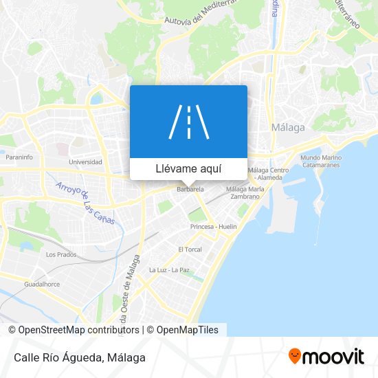Mapa Calle Río Águeda