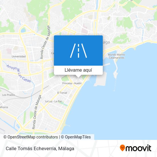 Mapa Calle Tomás Echeverría