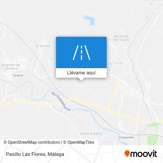 Mapa Pasillo Las Flores