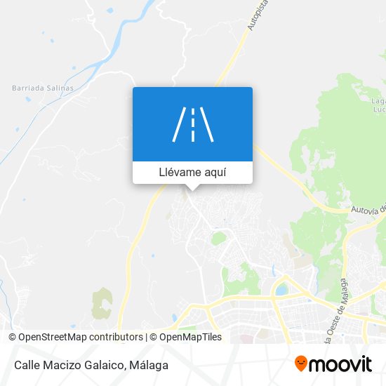 Mapa Calle Macizo Galaico