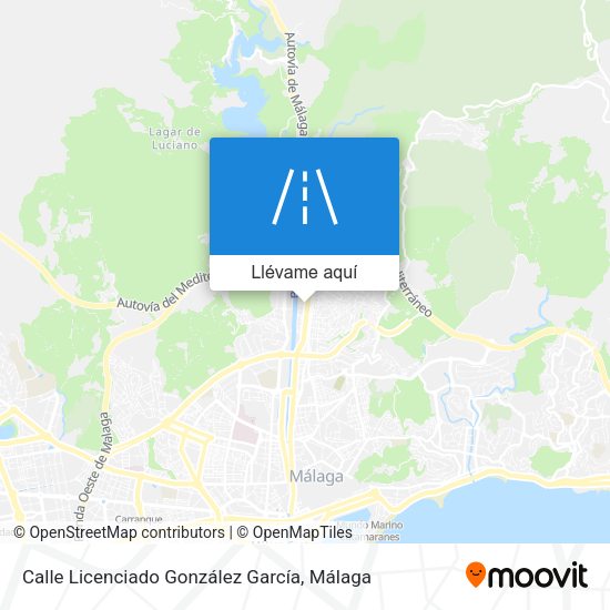 Mapa Calle Licenciado González García