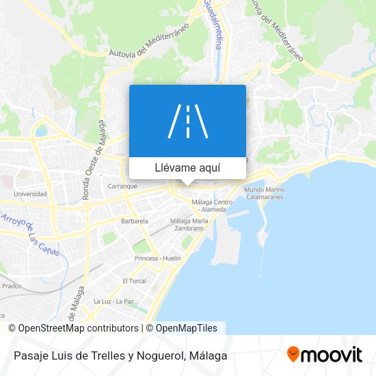 Mapa Pasaje Luis de Trelles y Noguerol