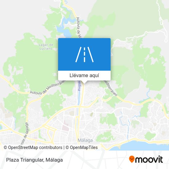 Mapa Plaza Triangular