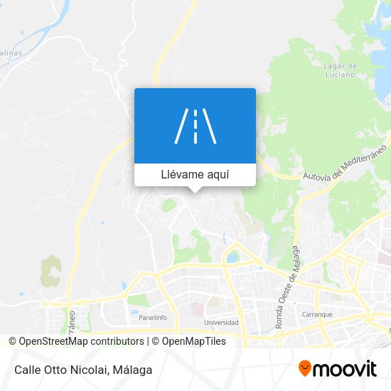 Mapa Calle Otto Nicolai