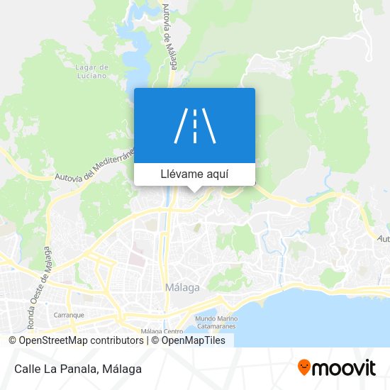 Mapa Calle La Panala