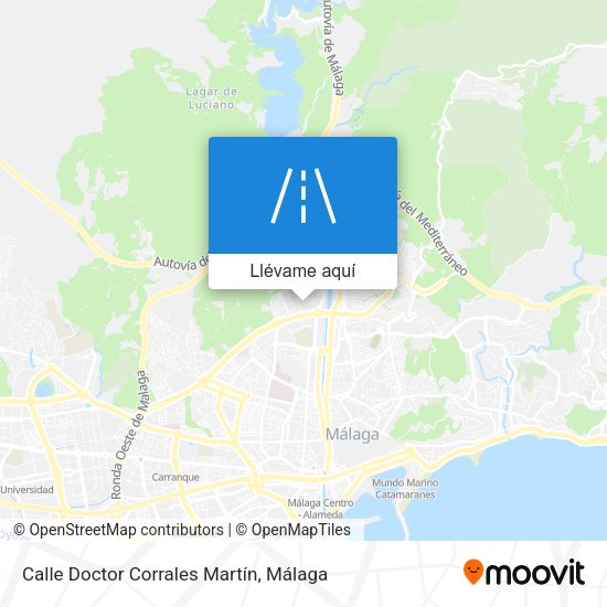 Mapa Calle Doctor Corrales Martín