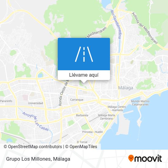 Mapa Grupo Los Millones