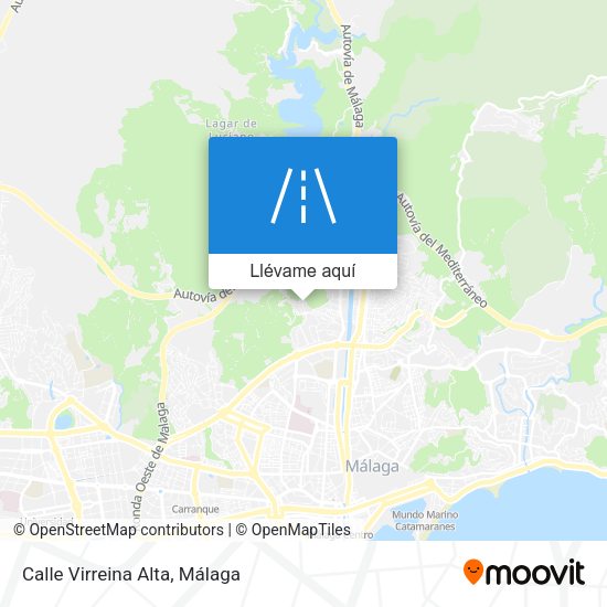 Mapa Calle Virreina Alta