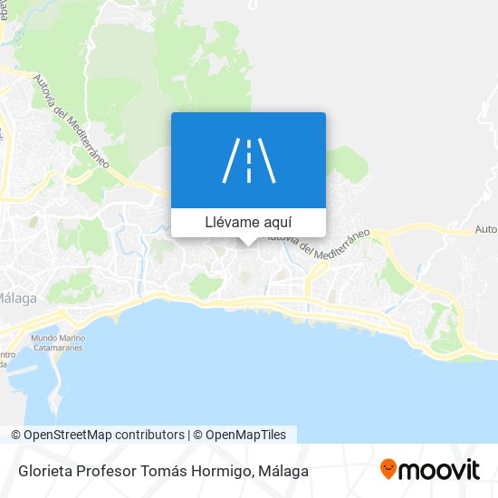 Mapa Glorieta Profesor Tomás Hormigo