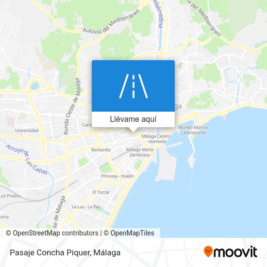 Mapa Pasaje Concha Piquer