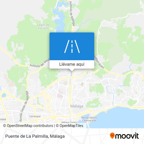 Mapa Puente de La Palmilla