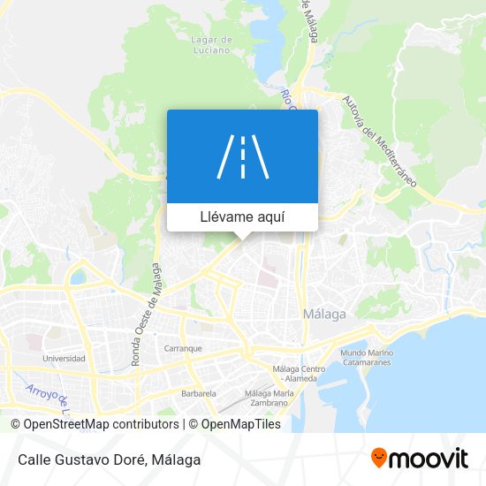 Mapa Calle Gustavo Doré