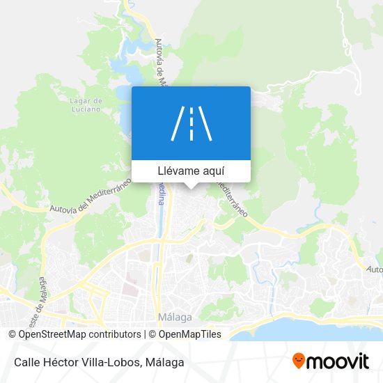 Mapa Calle Héctor Villa-Lobos