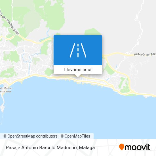 Mapa Pasaje Antonio Barceló Madueño