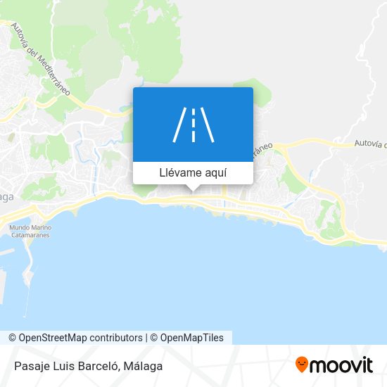 Mapa Pasaje Luis Barceló