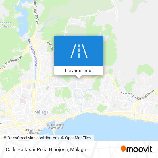 Mapa Calle Baltasar Peña Hinojosa