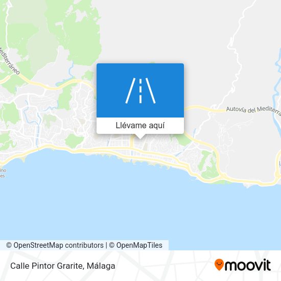 Mapa Calle Pintor Grarite