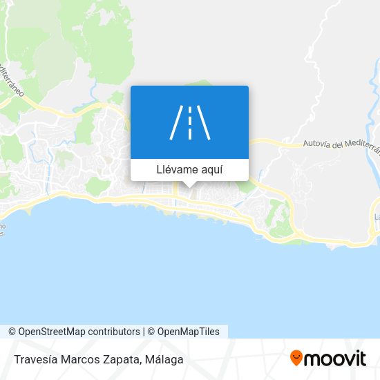 Mapa Travesía Marcos Zapata