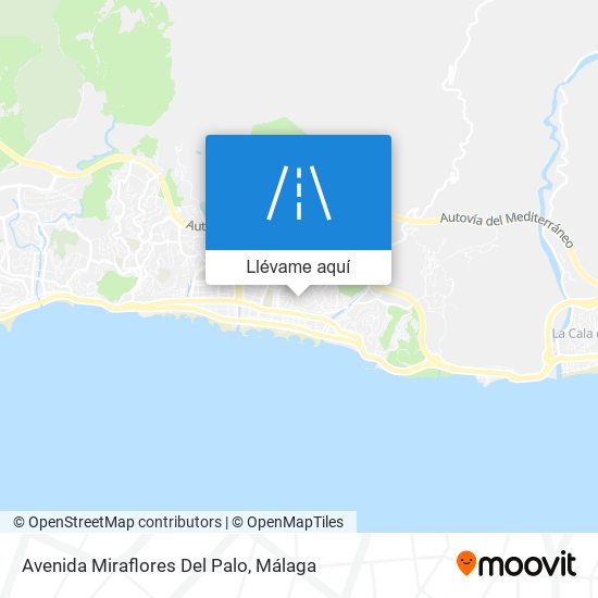 Mapa Avenida Miraflores Del Palo