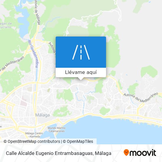 Mapa Calle Alcalde Eugenio Entrambasaguas