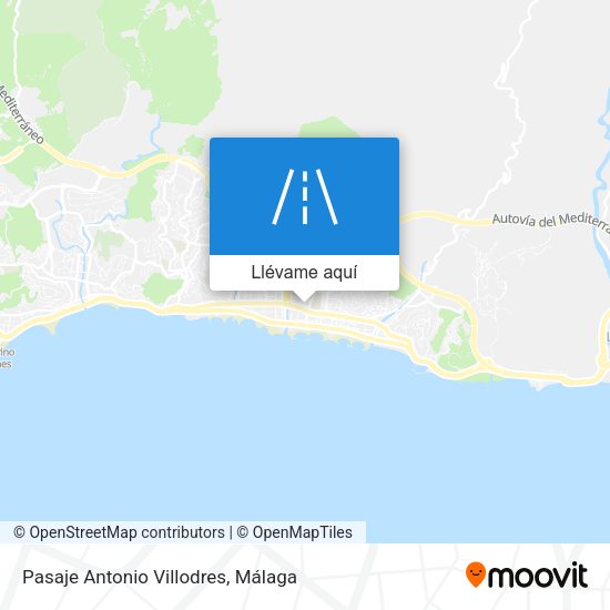 Mapa Pasaje Antonio Villodres