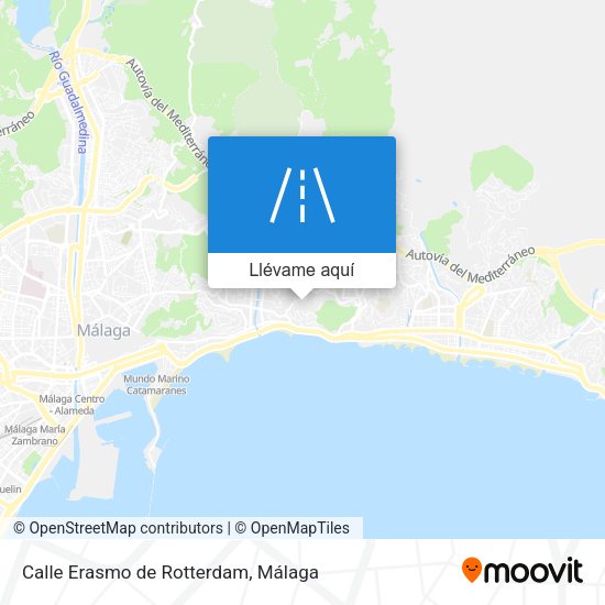 Mapa Calle Erasmo de Rotterdam
