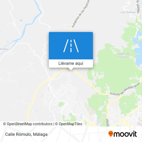 Mapa Calle Rómulo