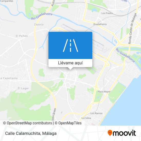 Mapa Calle Calamuchita